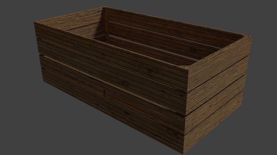 simple wooden box preview image 1